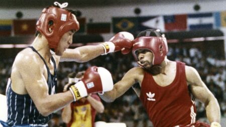 Roy Jones Jr. receives Olympic gold from opponent, more than three decades after controversial decision saw him miss out