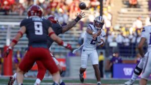 Washington wins Apple Cup: Demond Williams Jr., Huskies pull away for blowout of rival Washington State