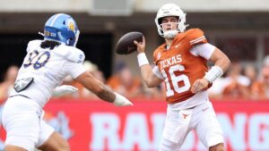 Texas growing frustrated with Arch Manning ‘wince-gate’ conversation surrounding viral clips