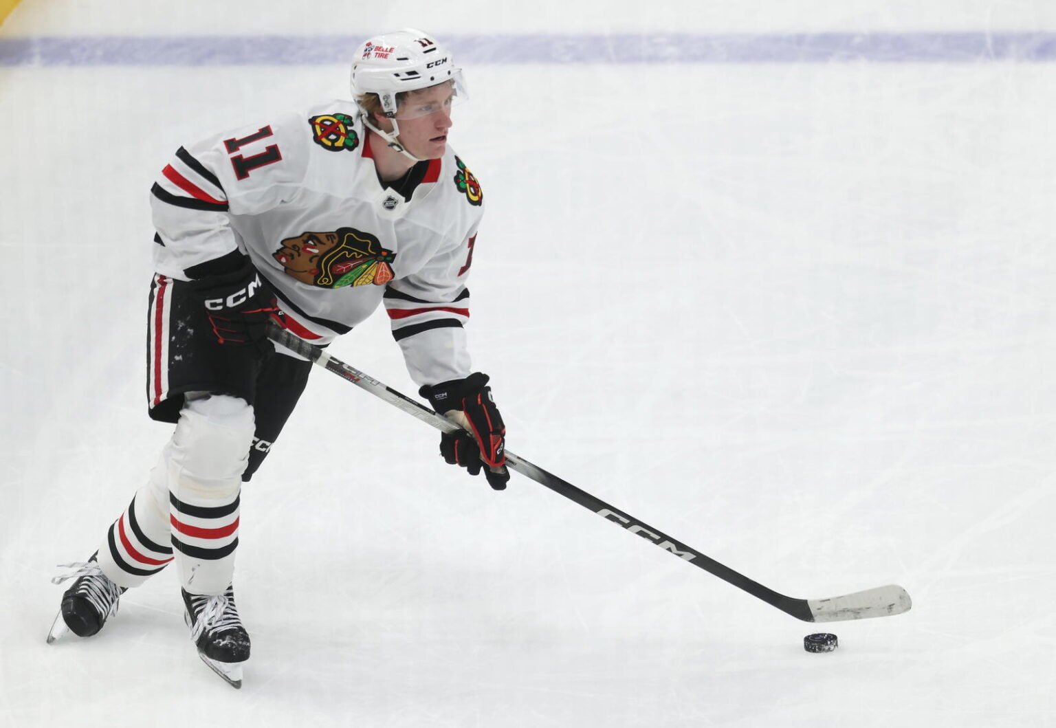 Oliver Moore Scores In Overtime, Blackhawks Beat Blues At Tom Kurvers Prospect Showcase