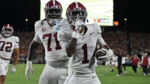 Alabama upsets Georgia: Ty Simpson leads No. 17 Crimson Tide to signature road win over No. 5 Bulldogs