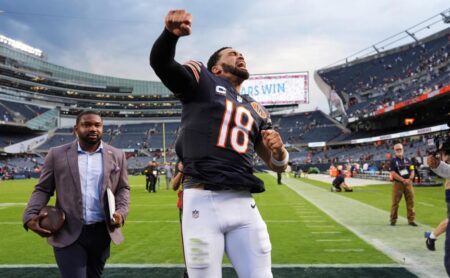 For just one game Caleb Williams finally gave the long-suffering Bears hope