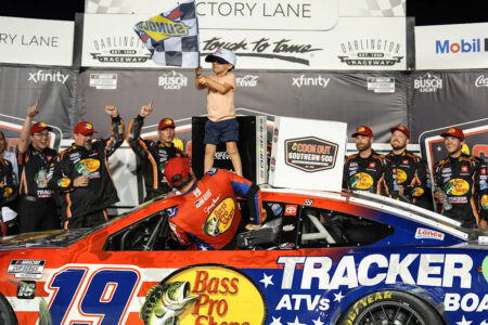Briscoe, JGR, Toyota all make big statements at Darlington Raceway to start the NASCAR playoffs