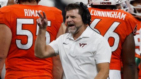 Brent Pry’s job security slipping away: Virginia Tech’s 0-2 start increases likelihood of coaching change