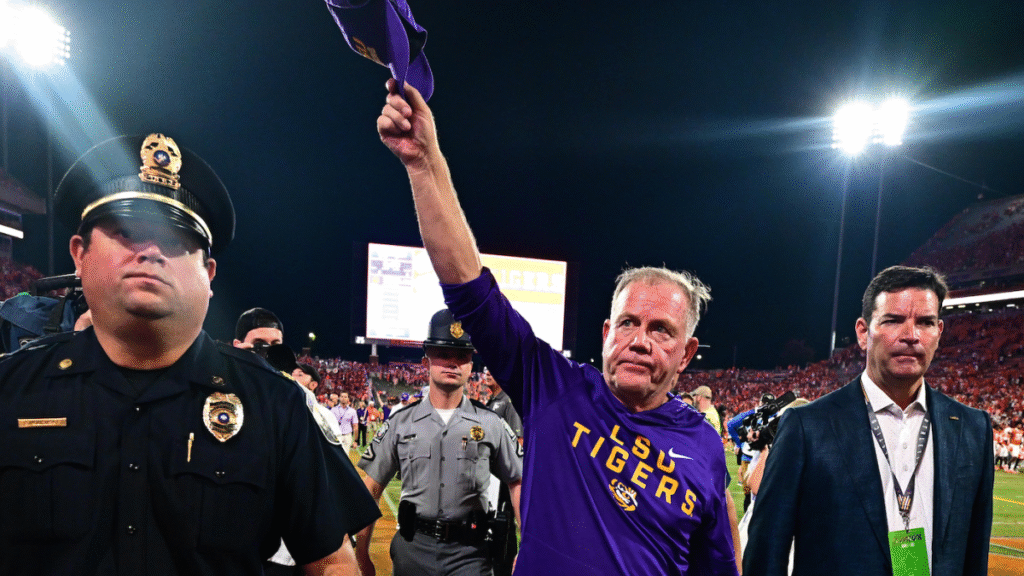 Brian Kelly takes exception to Dabo Swinney’s ‘final exam’ comments after LSU’s win over Clemson