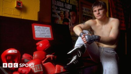 Ricky Hatton death: ‘Etched in British sporting folklore’ – legendary boxing career in pictures