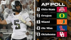 AP College Football Poll 2025 Week 6 Rankings Released with Top Risers and Fallers