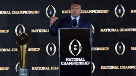 College Football Playoff leaders ‘comfortable’ with 12-team format, not in rush to decide on 2026 expansion