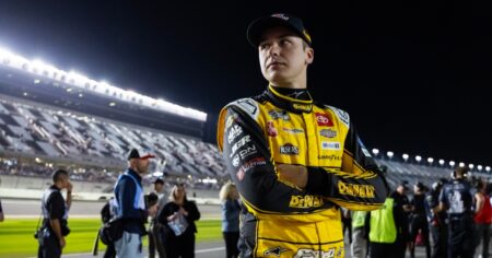 Christopher Bell frustrated with Carson Hocevar, Spire Motorsports after pit road contact at Darlington