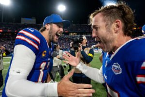 Matt Prater plays Bills hero with game-winning FG 3 days after joining team, and Josh Allen is stoked