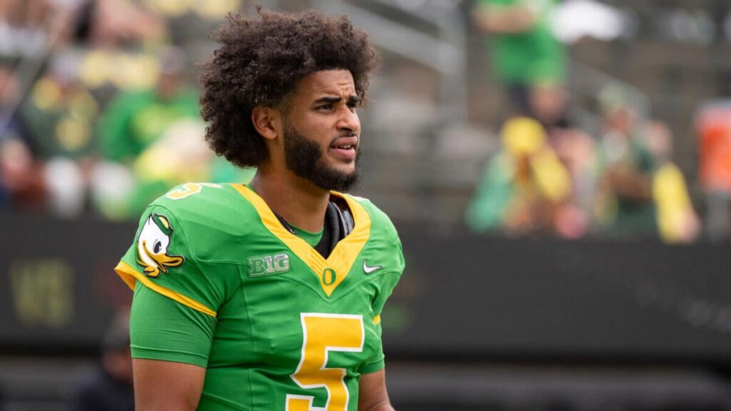 Oregon QB Dante Moore: Mike Gundy’s comments were ‘like attacking my dad’ before Ducks beatdown of Cowboys