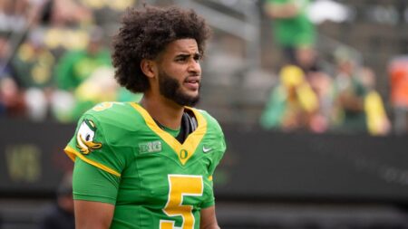 Oregon QB Dante Moore: Mike Gundy’s comments were ‘like attacking my dad’ before Ducks beatdown of Cowboys