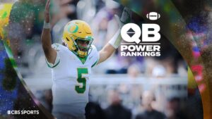 College Football QB Power Rankings: Indiana’s Fernando Mendoza, Oregon’s Dante Moore lead surging Big Ten crop