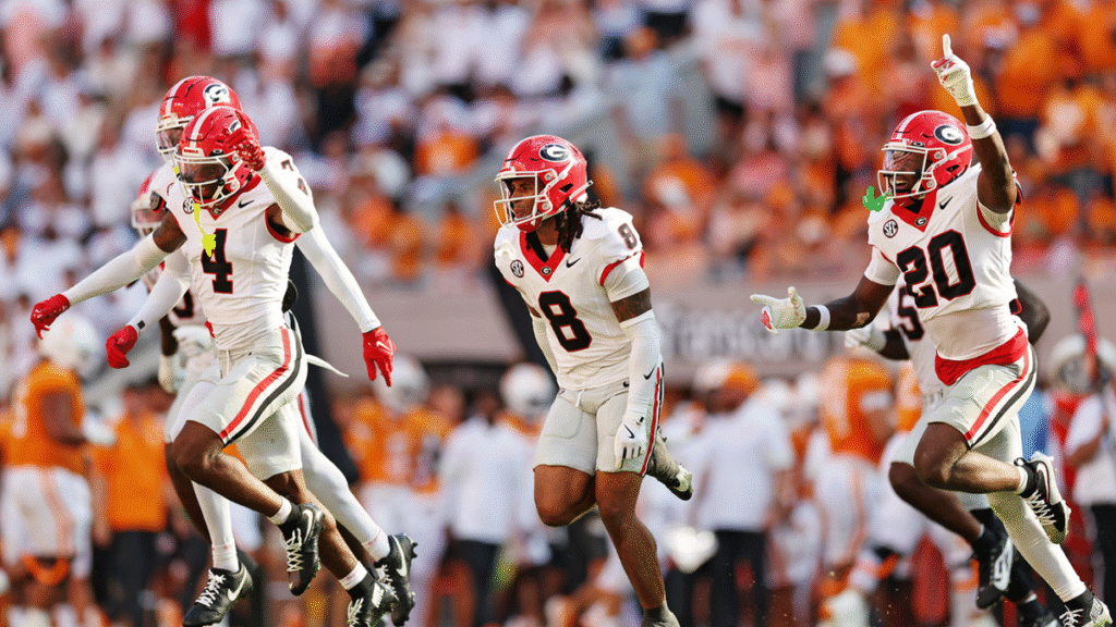 Georgia outlasts Tennessee: No. 6 Dawgs extend streak over No. 15 Vols to nine games in OT thriller