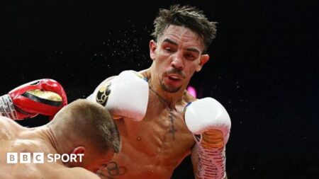 Michael Conlan: Belfast boxer keen on St Patrick’s Day world title fight after win over Bateson