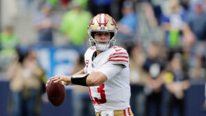 49ers QB Brock Purdy ‘a long shot’ to play Week 2 against Saints, Mac Jones in line to start