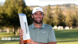 Scottie Scheffler warms up for Ryder Cup with PGA Tour win