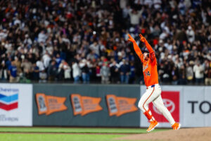 Giants within half-game of NL wild-card berth after Patrick Bailey’s walk-off grand slam beats Dodgers