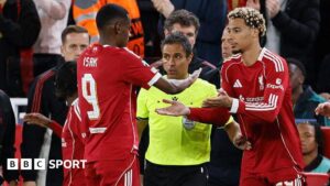 Liverpool: Alexander Isak competition good for me says Hugo Ekitike