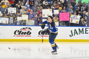 Blues’ Dalibor Dvorsky’s Breakthrough Might Have To Come On The Wing