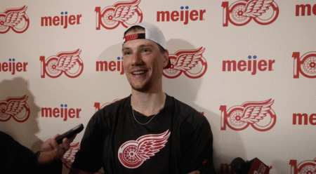 Elmer Söderblom Beams After Two-Goal Performance