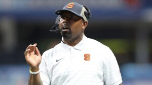 Syracuse’s Fran Brown offers warning to programs poaching players through transfer portal: ‘I ain’t no b—-‘