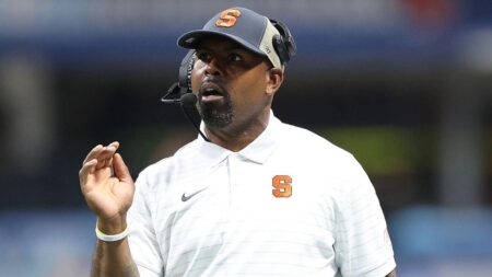 Syracuse’s Fran Brown offers warning to programs poaching players through transfer portal: ‘I ain’t no b—-‘