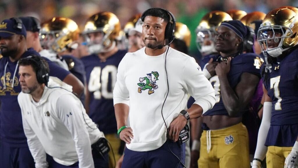 What’s wrong with Notre Dame’s defense? Coach Marcus Freeman may get more involved with unit after 0-2 start