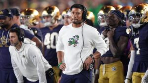 What’s wrong with Notre Dame’s defense? Coach Marcus Freeman may get more involved with unit after 0-2 start