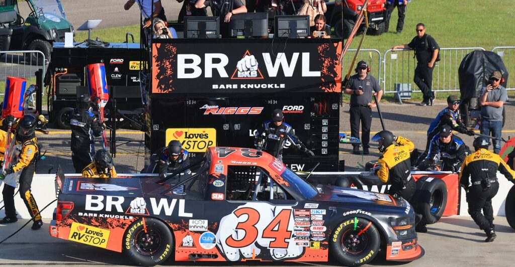BKB Bare Knuckle Boxing led Layne Riggs to NASCAR Truck Series playoffs