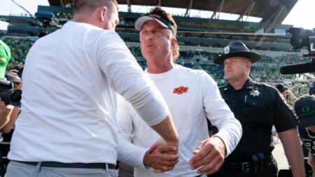 Oregon trolls Mike Gundy with ‘Moneytalks’ song, uses pregame comments in Autzen Stadium hype video