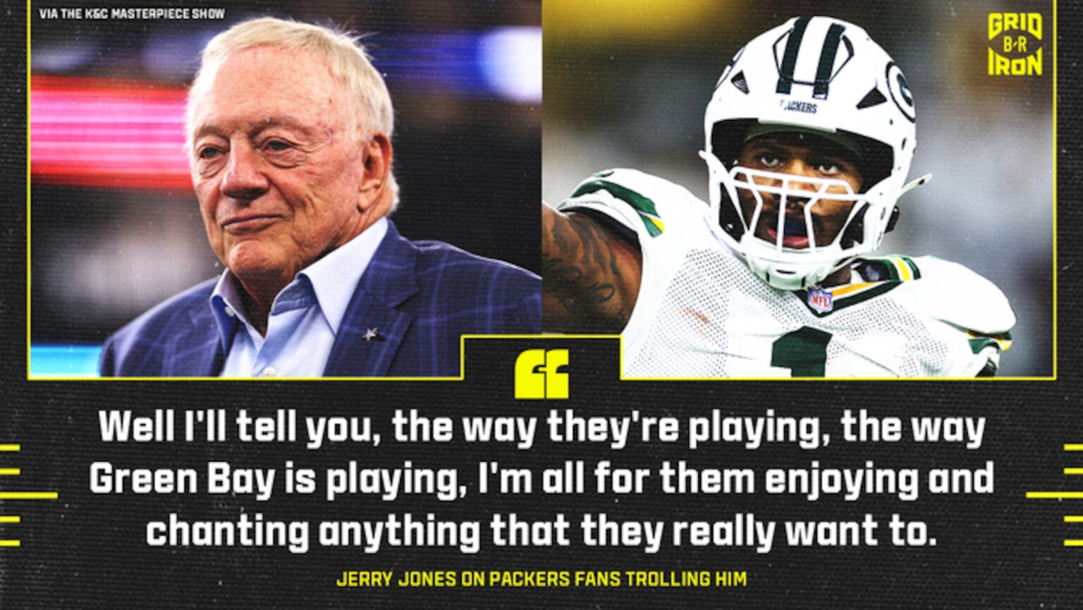 Jerry Jones Reacts to Packers Fans Trolling Him After Cowboys’ Micah Parsons Trade