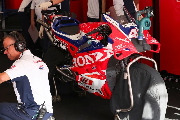 HRC Honda bike