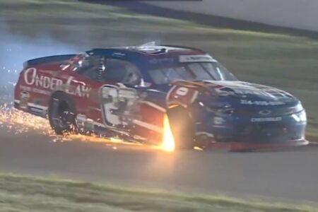 Jeb Burton’s NASCAR playoff hopes end with huge impact at Gateway