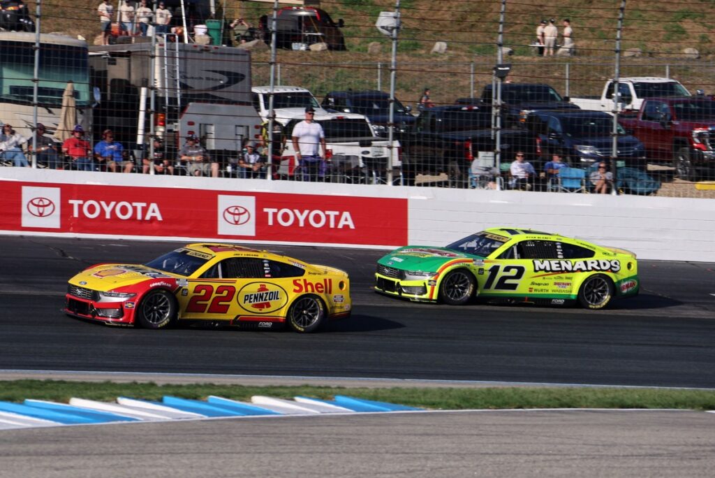 ‘Here come the yellow cars’ as NASCAR playoffs shift at Loudon