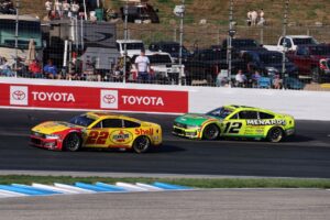 ‘Here come the yellow cars’ as NASCAR playoffs shift at Loudon