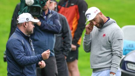 Jon Rahm’s lengthy rules debate at BMW PGA ends in epic par save