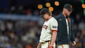Logan Webb struggles in loss to Dodgers – NBC Sports Bay Area & California