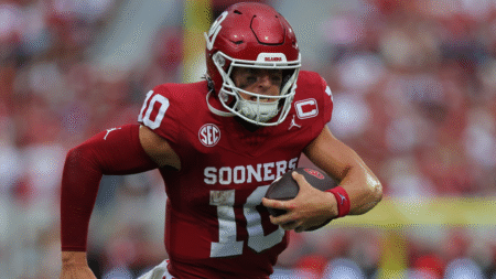 John Mateer breaks Baker Mayfield’s record in Oklahoma debut, but tougher test vs. Michigan awaits in Week 2