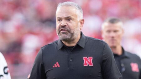 WATCH: Matt Rhule rips into Nebraska players with ‘killer instinct’ halftime speech in 68-0 win over Akron