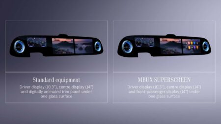 The Base Mercedes-Benz GLC Has a Third Screen You Can’t Touch