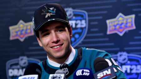 Sharks’ Michael Misa impresses NHL scouts in Rookie Faceoff – NBC Sports Bay Area & California