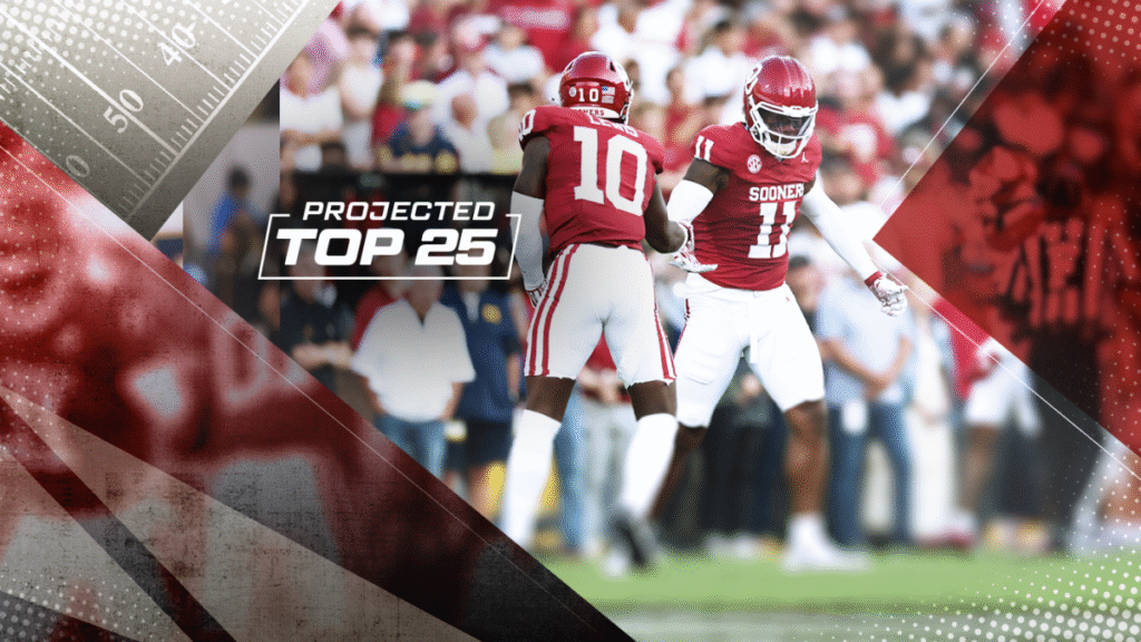 Tomorrow’s Top 25 Today projects college football rankings entering Week 3