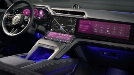 The Porsche Cayenne Electric’s Interior Is an Ode to Screens