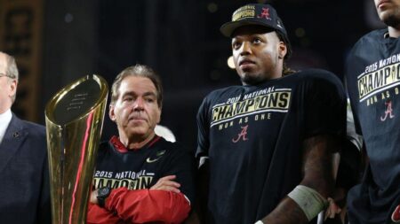 Nick Saban scoffs after Grant Delpit claims it’s ‘not hard’ to tackle Derrick Henry — and takes a dig at LSU