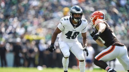 Eagles elevate LB Patrick Johnson, S Marcus Epps for Thursday night