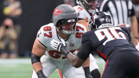 Luke Goedeke questionable; Tristan Wirfs and Chris Godwin out for Bucs on Monday night