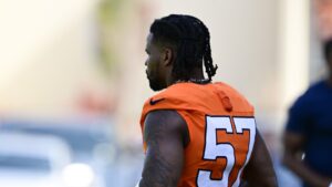 Dre Greenlaw out of practice with a quad injury