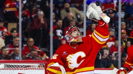 Flames sign goalie Dustin Wolf to 7-year, .5 million extension
