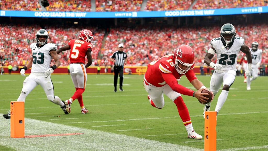Patrick Mahomes has more rushing yards, first downs and TDs than all the Chiefs’ RBs